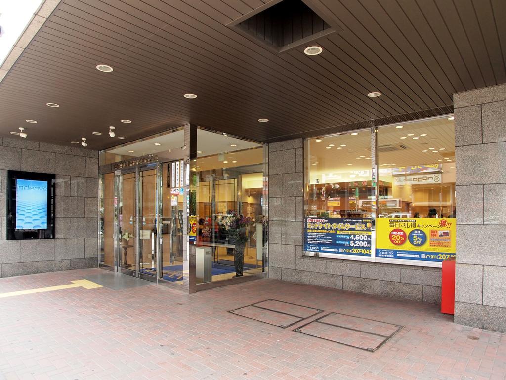 Toyoko Inn Hokkaido Sapporo Susukino Junction Eksteriør billede